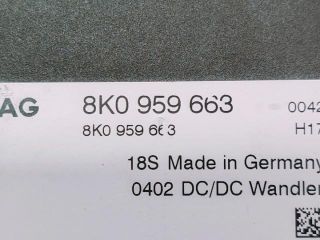 bontott AUDI A7 Feszültségszabályzó