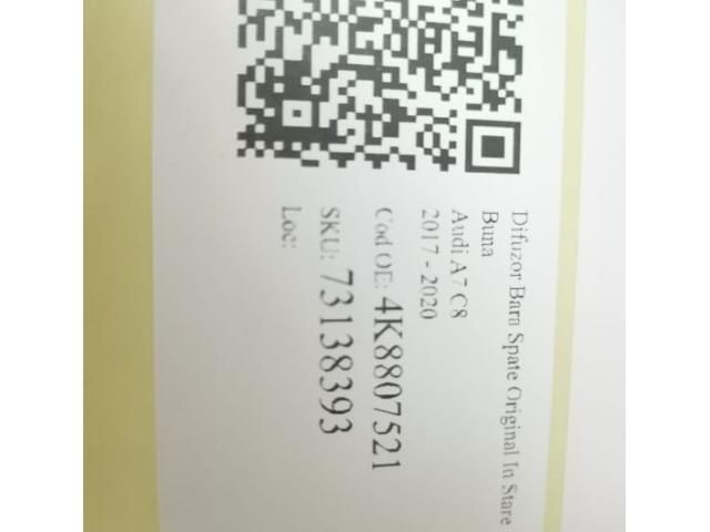 bontott AUDI A7 Hátsó Lökhárító Alsó (Műanyag)