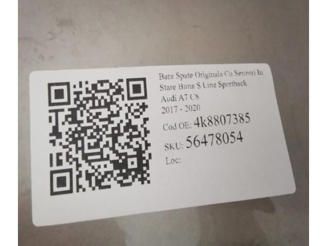 bontott AUDI A7 Hátsó Lökhárító (Részeivel)