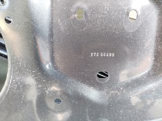 bontott AUDI A7 Jobb hátsó Ajtó (Üres lemez)