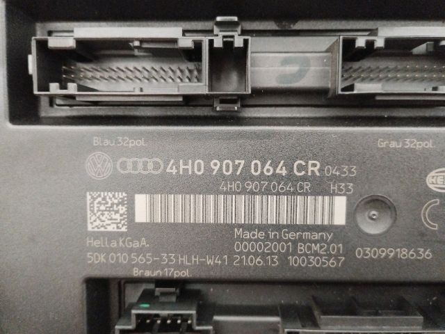 bontott AUDI A7 Komfort Elektronika