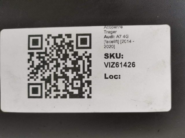 bontott AUDI A7 Vízhűtő Radiátor Tartó