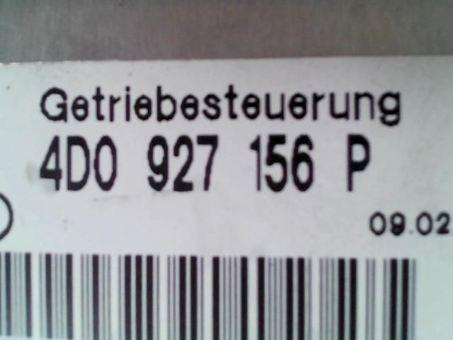 bontott AUDI A8 Automata Váltó Elektronika