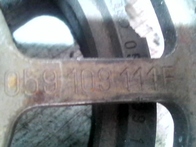 bontott AUDI A8 Vezérműkerék