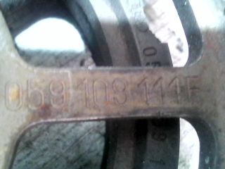 bontott AUDI A8 Vezérműkerék