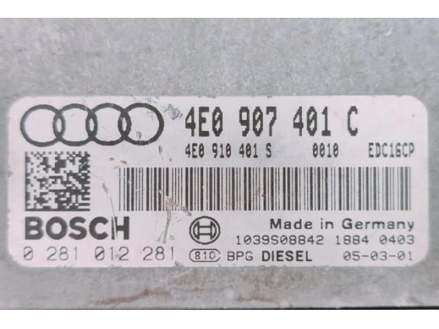 bontott AUDI A8 Motorvezérlő