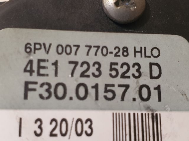 bontott AUDI A8 Gázpedál (Elektromos)