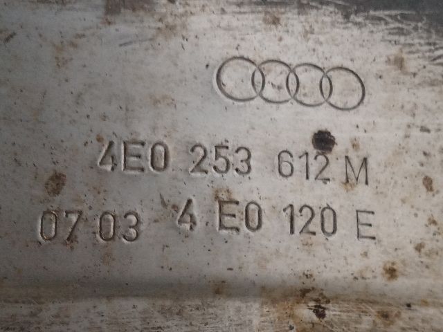 bontott AUDI A8 Hátsó Kipufogó Dob