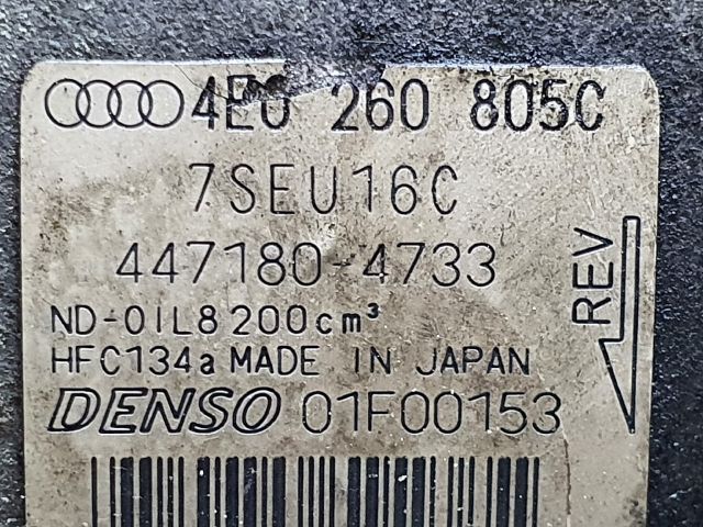 bontott AUDI A8 Klímakompresszor