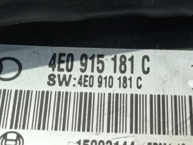 bontott AUDI A8 Akkumulátor Vezérlő Panel