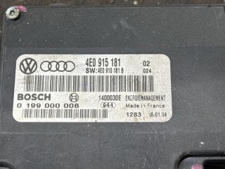 bontott AUDI A8 Akkumulátor Vezérlő Panel