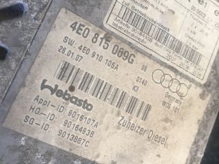 bontott AUDI A8 Állófűtés (Részeivel)