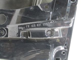 bontott AUDI A8 Bal első Ajtó (Üres lemez)