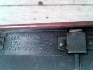 bontott AUDI A8 Bal hátsó Ablakemelő Kapcsoló