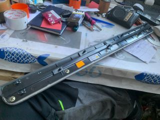 bontott AUDI A8 Bal hátsó Ajtó Díszléc