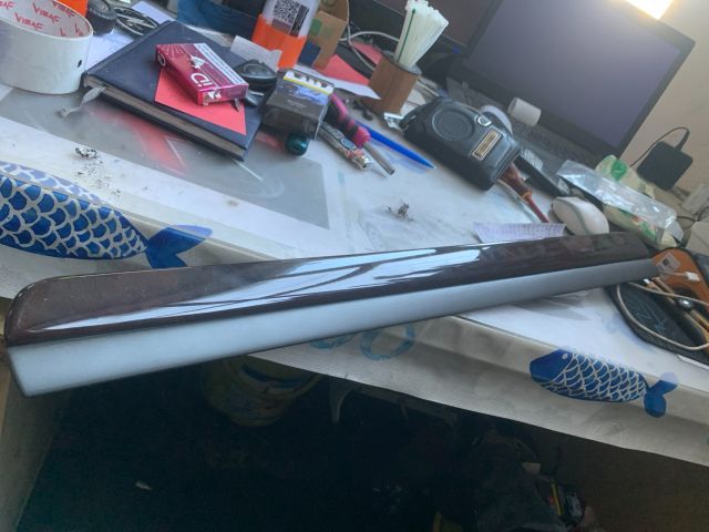 bontott AUDI A8 Bal hátsó Ajtó Díszléc