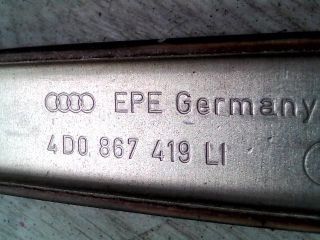 bontott AUDI A8 Bal hátsó Ajtó Díszléc