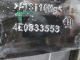 bontott AUDI A8 Bal hátsó Ajtó (Üres lemez)