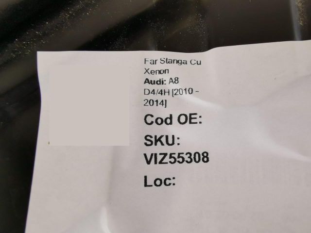 bontott AUDI A8 Bal Xenon Fényszóró