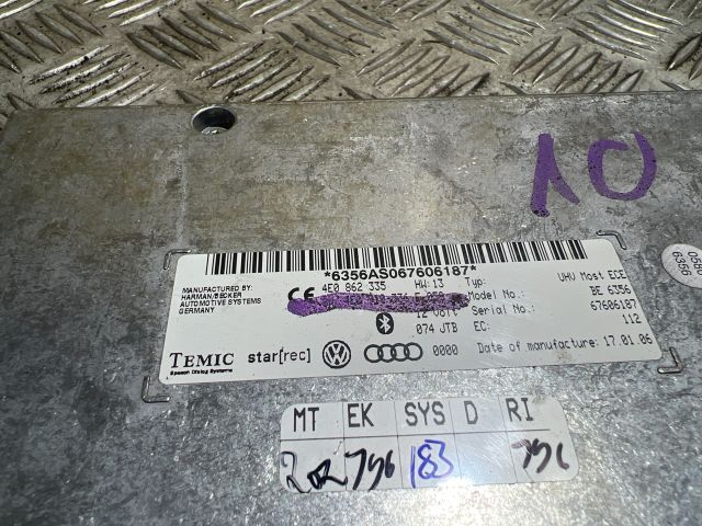 bontott AUDI A8 Bluetooth Elektronika