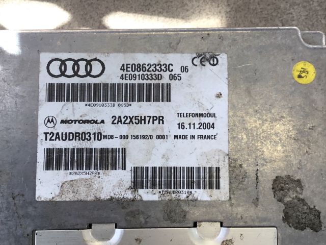 bontott AUDI A8 Bluetooth Elektronika