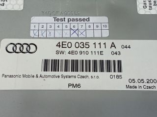 bontott AUDI A8 CD / DVD Tár