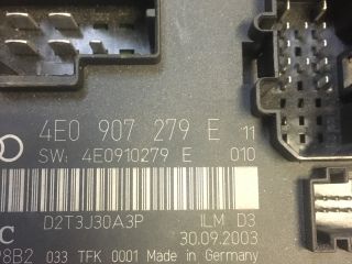 bontott AUDI A8 Elektronika (Magában)