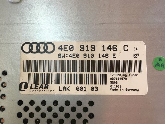 bontott AUDI A8 Elektronika (Magában)