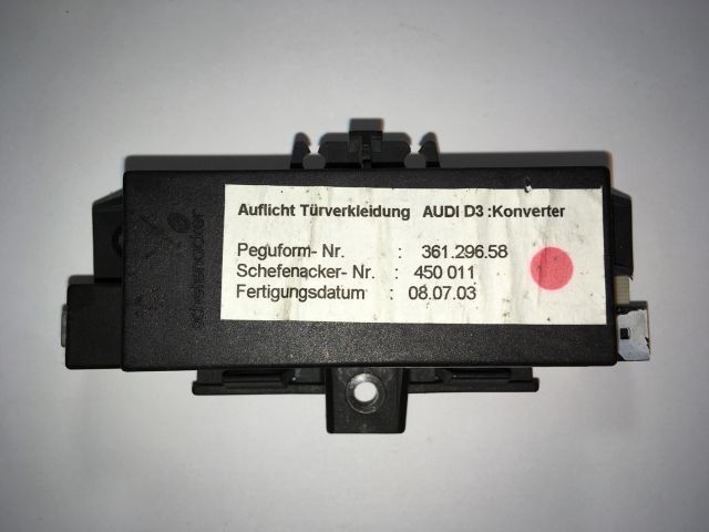 bontott AUDI A8 Elektronika (Magában)