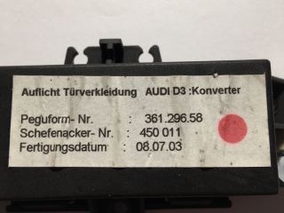 bontott AUDI A8 Elektronika (Magában)