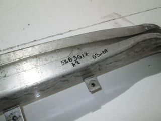 bontott AUDI A8 Első Lökhárító Merevítő (Fém)