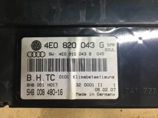 bontott AUDI A8 Fűtéskapcsoló