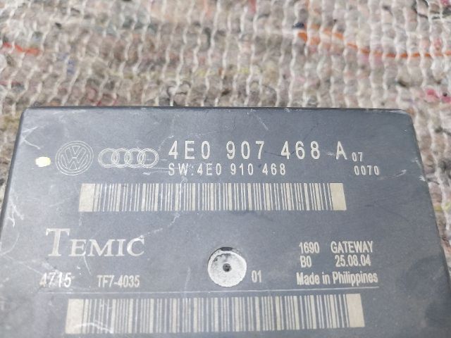 bontott AUDI A8 Gateway Elektronika