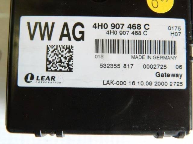 bontott AUDI A8 Gateway Elektronika