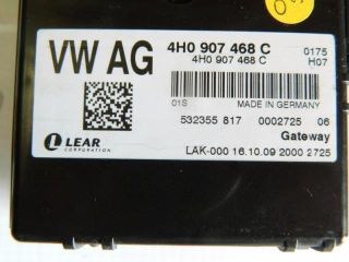 bontott AUDI A8 Gateway Elektronika