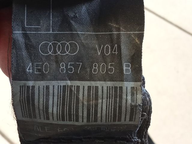 bontott AUDI A8 Hátsó Biztonsági Öv Szett