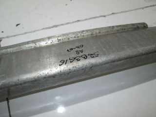 bontott AUDI A8 Hátsó Lökhárító Merevítő (Fém)