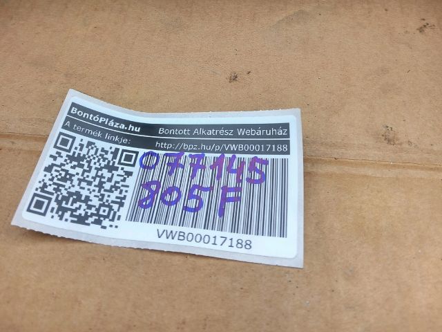 bontott AUDI A8 Intercooler