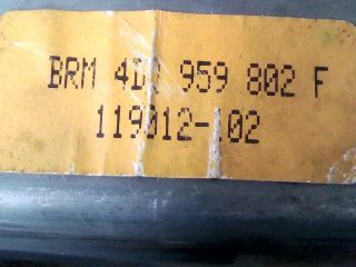 bontott AUDI A8 Jobb első Ablakemelő Motor