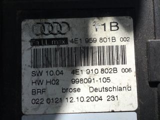 bontott AUDI A8 Jobb első Ablakemelő Motor