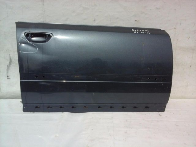 bontott AUDI A8 Jobb első Ajtó (Üres lemez)