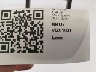 bontott AUDI A8 Jobb Fényszórómosó Fedél