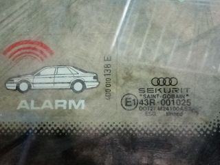 bontott AUDI A8 Jobb hátsó Fixüveg (Ajtóban)