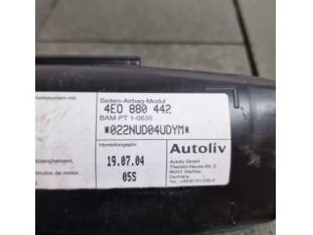 bontott AUDI A8 Jobb hátsó Ülés Légzsák