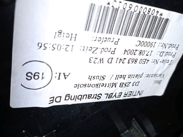 bontott AUDI A8 Kardánbox