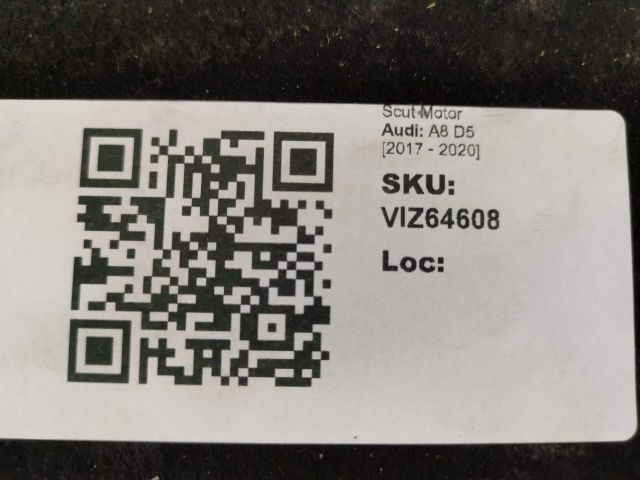 bontott AUDI A8 Kartervédő