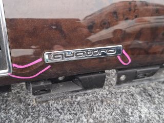 bontott AUDI A8 Középső Műszerfal Díszléc