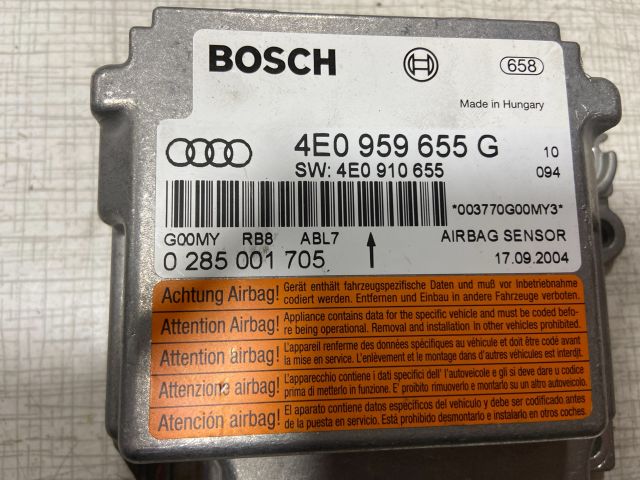 bontott AUDI A8 Légzsák Elektronika