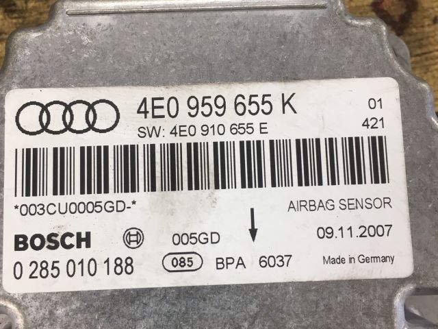 bontott AUDI A8 Légzsák Elektronika