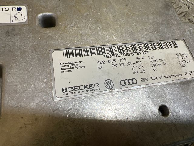 bontott AUDI A8 Multimédia Vezérlő